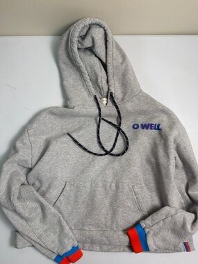 Madewell x Kule Cropped Hoodie O Well sz M